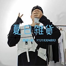 工裝黑色背心 戰術背心 寬鬆馬甲 薄款外套 潮流男女 無袖棉服(MGM08)【FIZZE】 歷史價格詳細信息