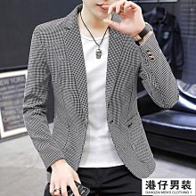 春秋冬季新款　休閑西裝外套男　青年修身西服　外套薄休閑純棉小西服男男士西服 男薄款長袖修身帥氣西服 歷史價格詳細信息