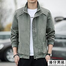 秋季新款潮流工裝夾克男士套頭復古帥氣青少年連帽休閒寬鬆外套男-潮男服飾 歷史價格詳細信息