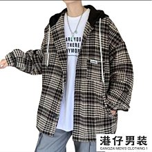 港仔男裝 M8XL 大尺碼襯衫 休閒襯衫 牛仔襯衫 大尺碼牛仔襯衫男長袖潮復古寬鬆胖子加肥加大肥佬男士春季外套純棉~時尚男裝 歷史價格詳細信息