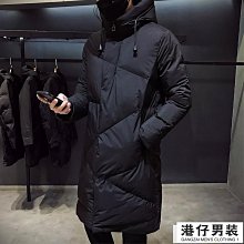 羽絨服男 棉衣外套男 羽絨服男2022新款處理中長款加厚寬松白鴨絨冬季過膝情侶外套反季 歷史價格詳細信息