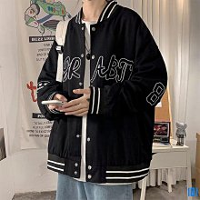 美式高街棒球服外套男秋季潮牌側邊條紋上衣高級感痞帥機車【超齡男裝】 歷史價格詳細信息