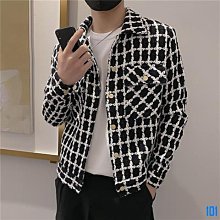 熱銷 新款格子小西裝雙排扣雙面羊絨大衣女韓版寬松復古厚毛呢外套 可開發票 歷史價格詳細信息