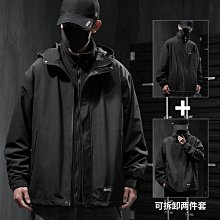 秋冬童裝男童沖鋒三合一女童加絨加抓絨內膽常規立領開衫外套-潮男服飾 歷史價格詳細信息