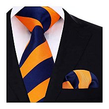 藏青黃條拉鏈式領帶男士免打結韓版6cm女窄懶人簡便休閑正裝職業【大洋】 歷史價格詳細信息