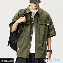 男生衣著 襯衫男 港風日系春秋長袖條紋襯衫 潮流上衣 ins設 感小眾外套 翻領寸衫 口袋襯衫 歷史價格詳細信息