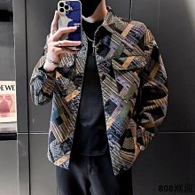 高級感牛仔夾克男士外套秋冬季2022新款潮流加絨褂子痞帥男裝上衣-促銷 歷史價格詳細信息