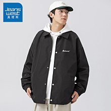 男士夾克外套 新款外套男 真維斯潮流夾克男春秋款大碼戶外防風防水男裝沖鋒衣開衫工裝外套 歷史價格詳細信息