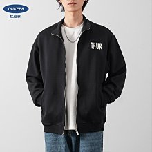 男士新款外套 秋冬外套男 DUKEEN立領棉服外套男冬季美式潮牌休閑輕薄開衫拉鏈夾克保暖棉衣 歷史價格詳細信息