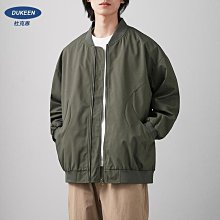 男士新款外套 秋冬外套男 DUKEEN立領棉服外套男冬季美式潮牌休閑輕薄開衫拉鏈夾克保暖棉衣 歷史價格詳細信息