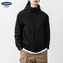 男士新款外套 秋冬外套男 DUKEEN立領棉服外套男冬季美式潮牌休閑輕薄開衫拉鏈夾克保暖棉衣 歷史價格詳細信息