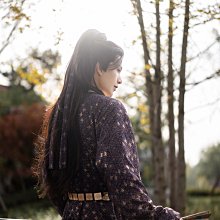 中山服 汣渡夜將原創春秋交領齊腰漢服俠客套裝刺繡大袖衫男學生漢服 歷史價格詳細信息