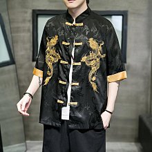 表演服裝 風復古浮世繪龍袍漢服羽織開衫七分袖寬松大碼道袍防曬衣外套 歷史價格詳細信息