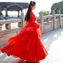 古典舞蹈服女新款古風漢唐大袖身韻紗衣飄逸廣袖中國舞表演出服裝 歷史價格詳細信息