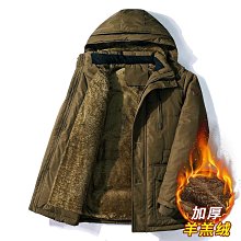【棉衣外套】加絨加厚羊羔毛外套男冬裝2023新款棉服反季大碼棉衣chic潮流棉襖 歷史價格詳細信息
