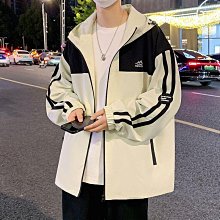 男士夾克外套 新款外套男 真維斯潮流夾克男春秋款大碼戶外防風防水男裝沖鋒衣開衫工裝外套 歷史價格詳細信息