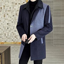 2024春季新款風衣男中長款韓版潮流英倫風帥氣過膝男士卡其色外套 歷史價格詳細信息