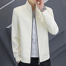 男士新款外套 冬季外套男 2024新款春秋季男士立領外套韓版修身休閑工裝夾克男春裝上衣服潮 歷史價格詳細信息