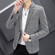 條紋男式西服套裝春季新款商務職業修身西裝三件外套男 歷史價格詳細信息