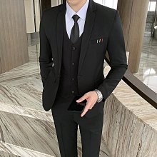 男士新款外套 冬季外套男 男士西服套裝韓版西裝男新郎伴郎團結婚禮服修身商務職業正裝外套 歷史價格詳細信息