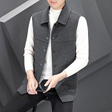 新款雙面馬甲 男秋冬季休閒雙面穿 中年大尺碼外套 刷毛加厚保暖簡約 歷史價格詳細信息