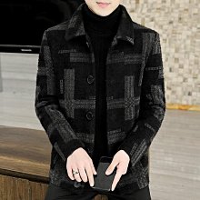 男士新款外套 冬季外套男 秋冬韓版潮流西裝外套男士春秋季商務休閑正裝2024新款加厚小西服 歷史價格詳細信息