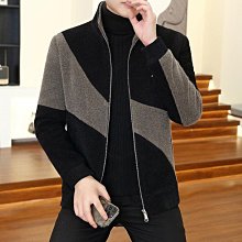 男士新款外套 冬季外套男 2024新款秋冬貂絨男士呢子夾克韓版潮流毛呢大衣冬季高端風衣外套 歷史價格詳細信息
