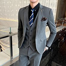 男士新款外套 冬季外套男 西裝外套男春季韓版修身春秋男士小西服2024新款商務休閑單西上衣 歷史價格詳細信息