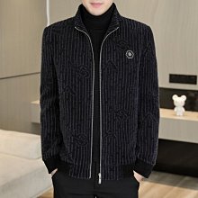 男士新款外套 冬季外套男 秋冬高端仿貂絨毛呢外套男士短風衣2024新款冬季加厚呢子大衣男潮 歷史價格詳細信息