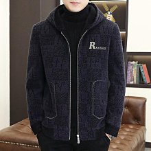 毛呢大衣男高級感潮牌寬鬆休閒中長款風衣春秋季港風復古情侶外套-时尚男装 歷史價格詳細信息