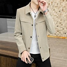 翻領夾克男士2024年春秋季薄款商務休閒中青年工裝防曬純色外套男 歷史價格詳細信息