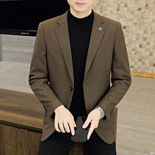 2023新款春季新款男士西裝韓版緊身帥氣髮型師小西裝上衣服休閒夜場外套潮-潮男服飾 歷史價格詳細信息