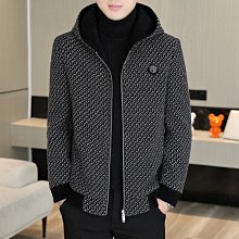 男士新款外套 秋冬外套男 DUKEEN立領棉服外套男冬季美式潮牌休閑輕薄開衫拉鏈夾克保暖棉衣 歷史價格詳細信息