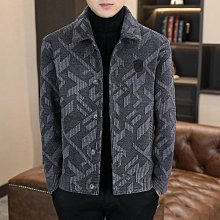 男士外套 秋冬外套男 2023冬季男裝休閑青年保暖外套加絨厚款牛仔棉衣男潮1926 歷史價格詳細信息