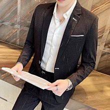 男士新款外套 冬季外套男 男士西服套裝韓版西裝男新郎伴郎團結婚禮服修身商務職業正裝外套 歷史價格詳細信息