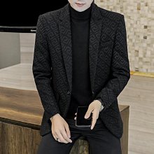 西服男士小西裝外套2024新款通勤韓版潮流休閑黑色西服正裝套裝男上衣 歷史價格詳細信息