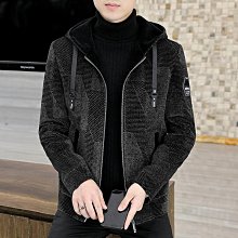 男士新款外套 冬季外套男 冬季男士毛呢大衣韓版潮流休閑翻領短款呢子外套加絨加厚秋冬男裝 歷史價格詳細信息