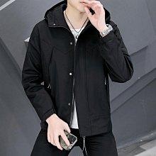 韓版連帽外套 男士修身夾克 雙面穿夾克男新款春季薄款韓版休閑潮流修身連帽外套男8855GHJK天天精選 歷史價格詳細信息
