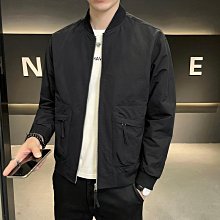 男士新款外套 冬季外套男 2024新款春秋季男士立領外套韓版修身休閑工裝夾克男春裝上衣服潮 歷史價格詳細信息