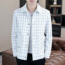 翻領夾克男士2024年春秋季薄款商務休閒中青年工裝防曬純色外套男 歷史價格詳細信息