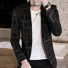 西服男士小西裝外套2024新款通勤韓版潮流休閑黑色西服正裝套裝男上衣 歷史價格詳細信息