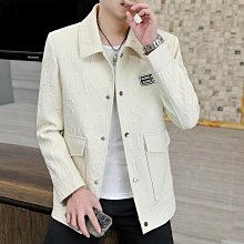 春季新款潮流男士防風外套 韓版時尚拉鍊口袋裝飾連帽外套 學院風寬鬆休閒夾克 百搭大尺碼外套 薄外套 短版風衣-潮男服飾 歷史價格詳細信息