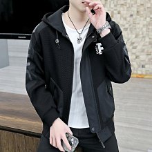 韓版連帽外套 男士修身夾克 雙面穿夾克男新款春季薄款韓版休閑潮流修身連帽外套男8855GHJK天天精選 歷史價格詳細信息