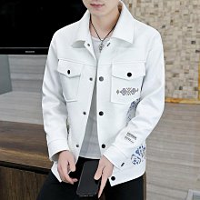 男士外套春季修身帥氣休閑夾克男裝上衣春秋款春裝學生外衣服 歷史價格詳細信息