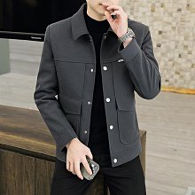 男士新款外套 冬季外套男 秋冬韓版潮流西裝外套男士春秋季商務休閑正裝2024新款加厚小西服 歷史價格詳細信息