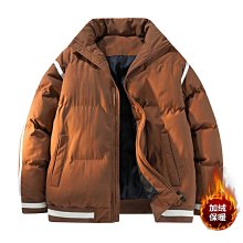 棉服男士外套毛領男潮流加厚短版啄木鳥羔羊羽絨韓版保暖冬季 歷史價格詳細信息