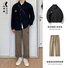 男士外套 秋冬外套男 男士休閑套裝韓版運動休閑潮流大碼新款長袖春秋青年高端男裝外套-潮流好物 歷史價格詳細信息