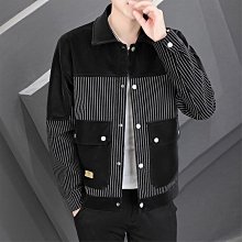 皮衣外套男 拼色毛巾繡情侶外套 春秋港風翻領夾克 歷史價格詳細信息