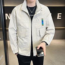 春秋款外套男ins潮牌休閑男士工裝牛仔夾克男裝男款上衣痞帥秋裝 歷史價格詳細信息