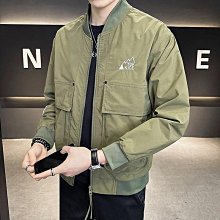 夾克冬天外套男秋冬季青年潮流百搭刷毛加厚風衣素色休閒保暖棉襖-时尚男装 歷史價格詳細信息